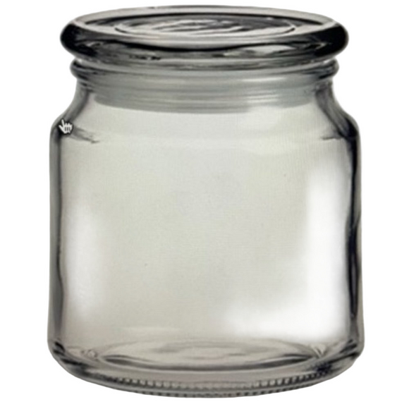 Other - FINAL PRICE ✂️ Set of 2 ~ 16 oz Wide Mouth Glass Apothecary / Candle Jars